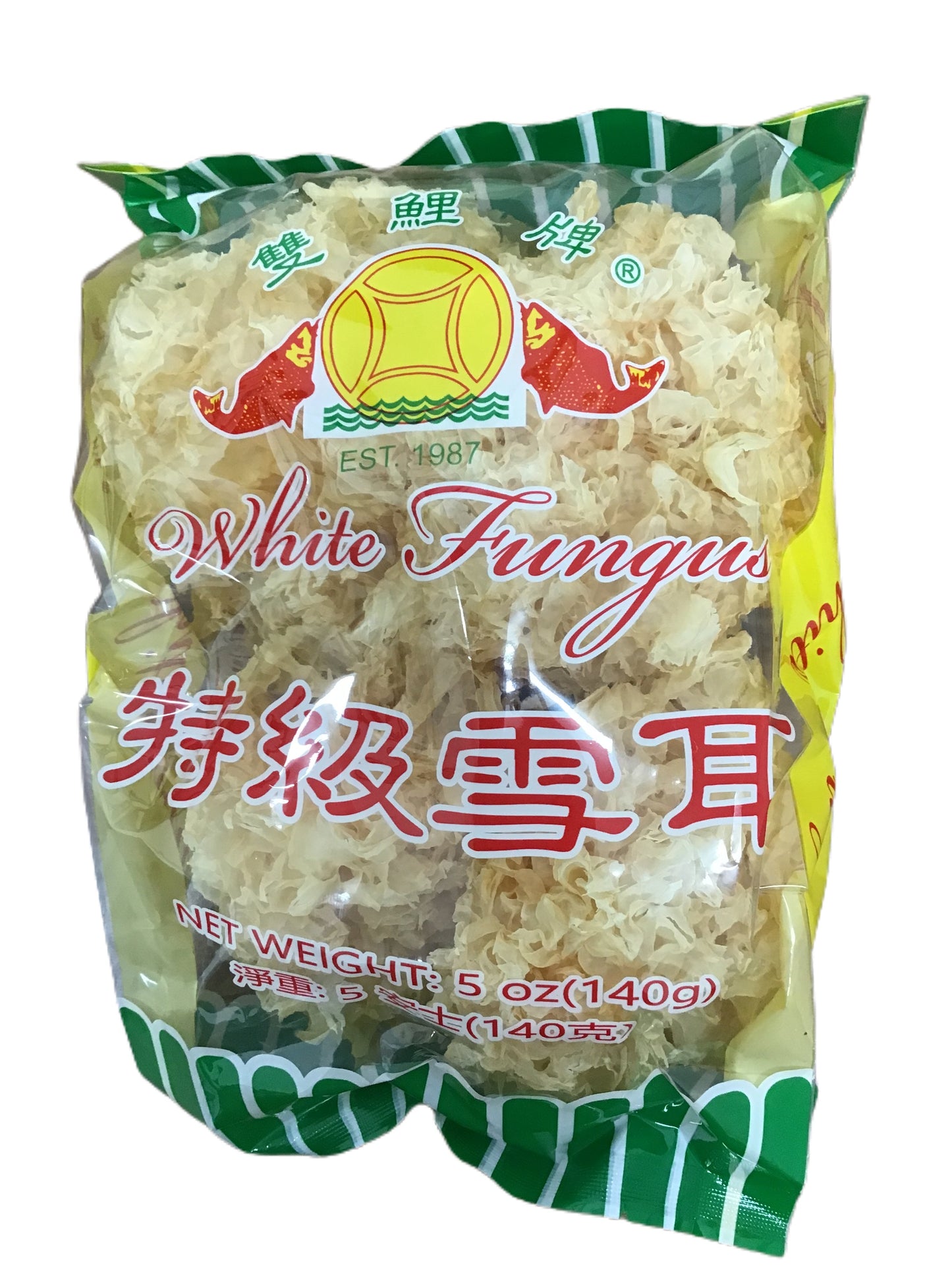 White Fungus/Snow Fungus 双鲤牌 特级雪耳 - whimsimall